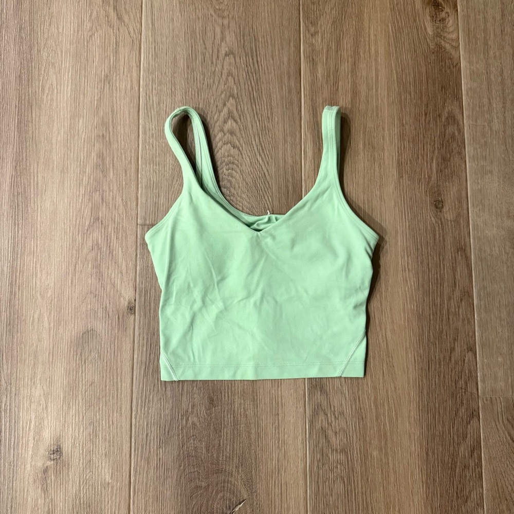 Lululemon Mint Green Women's Align Top